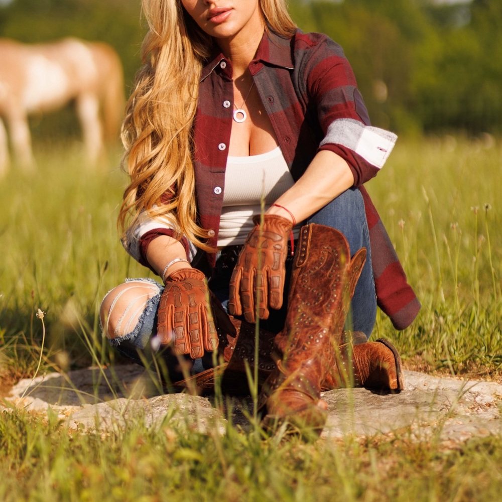 Red plaid flannel